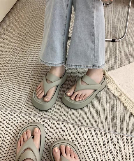 platform flat sandals　FL2221