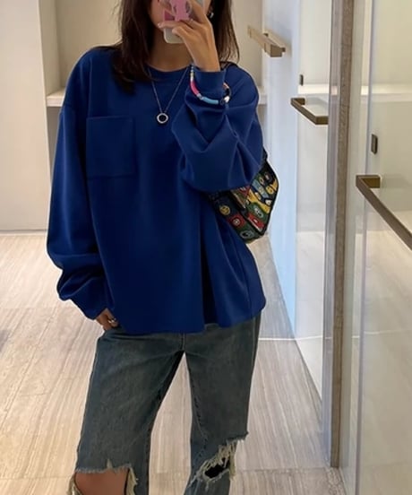 round neck pullover　FL2226