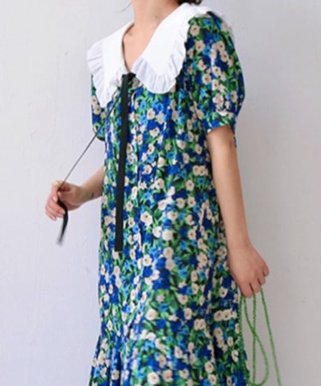 big collar dress　FL3415