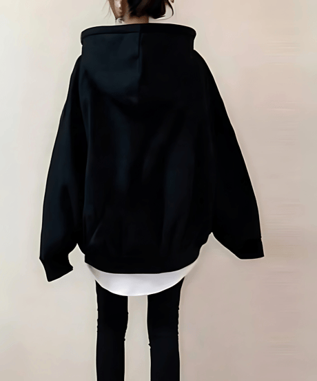 oversized zip hoodie  FL3474
