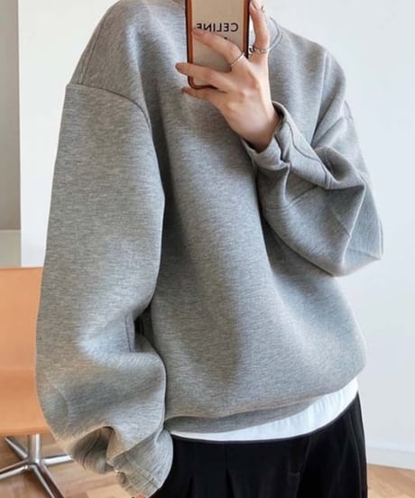 cuff button design sweat /3color　FL2620