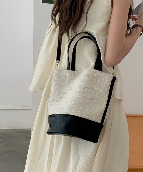 canvas bucket bag　FL2324
