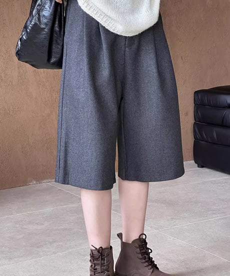 wool half pants /２color　FL2817