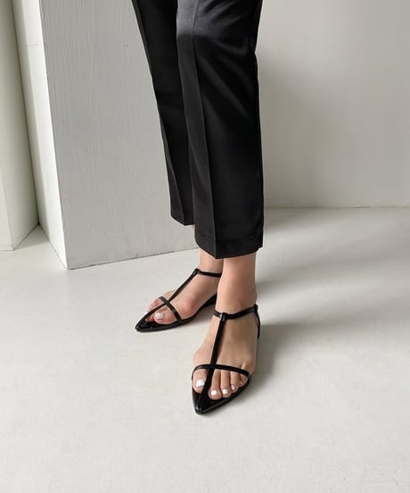 pointed toe cross strap sandal　FL2260