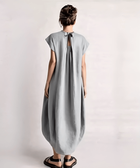 loose fit a-line dress　FL3472