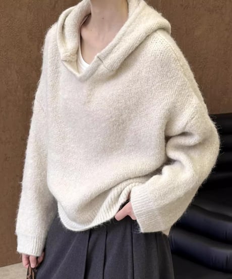 wool hooded parka /4color　FL2855