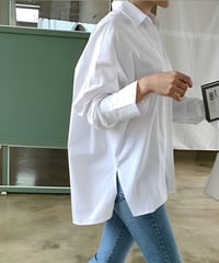 side slit overshirt　FL2013