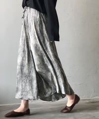 back tail long skirt　FL2709