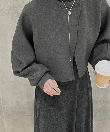 slit designed pullover　FL2974