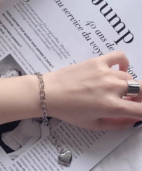 silver wide ring　FL2250