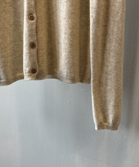 crew neck knit cardigan /5color　FL2819