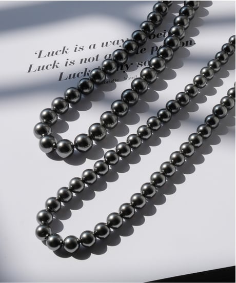 black pearl star necklace　FL3441