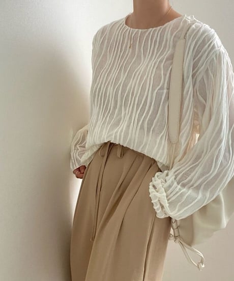design sheer tops　FL2169