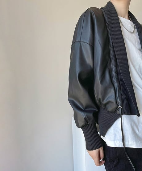 eco leather jacket　FL2510