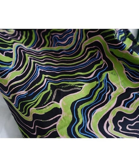 abstract print tote bag　FL2265