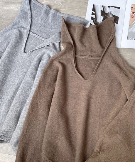 sailor collar knit pullover /3color　FL2788
