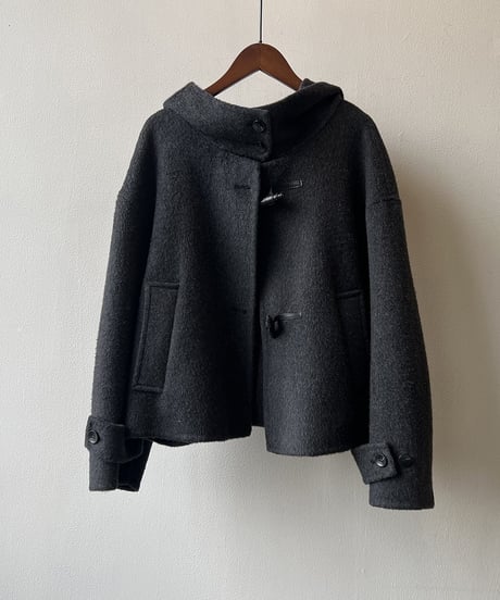 hooded short coat /3color　FL3019