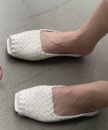 waving design flat sandals　FL2258