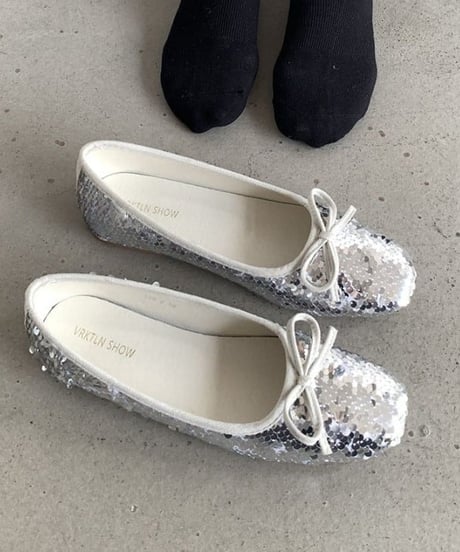 metallic flat shoes　FL2266