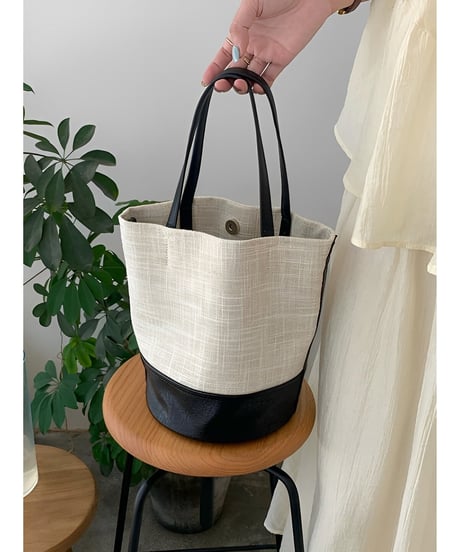 canvas bucket bag　FL2324