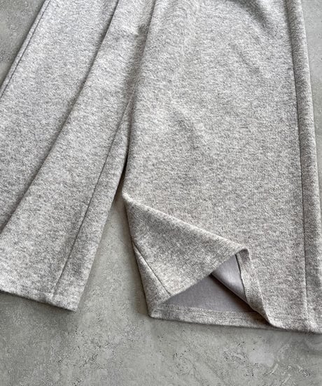 wool knit casual pants/2color　FL2866