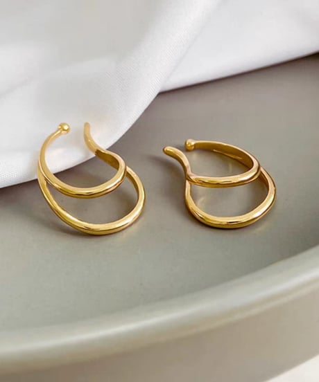 double-ring ear cuff　FL2246