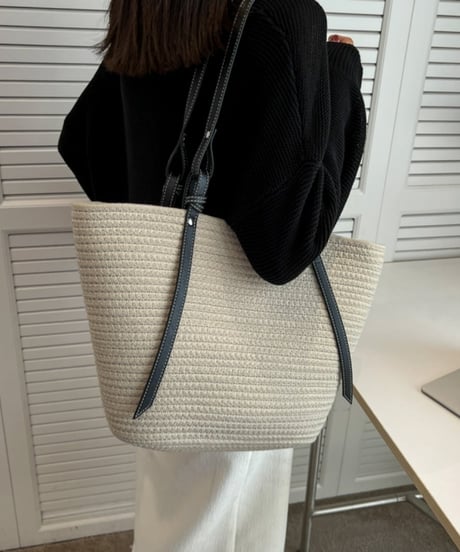 strap basket bag /2color　FL2339
