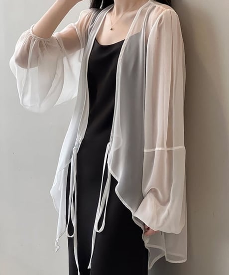 shear drape cardigan　FL2527
