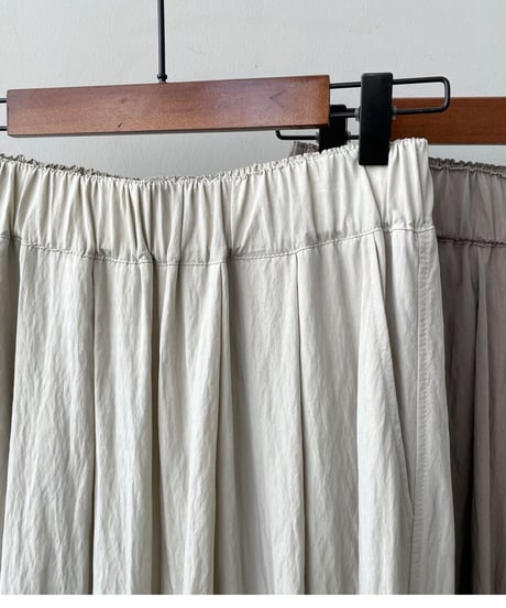 pleated wide-leg pants /4color　FL2705