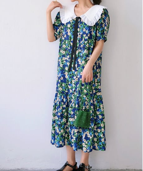 big collar dress　FL3415