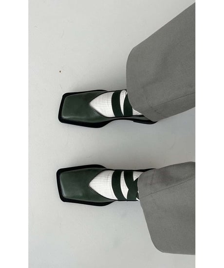 square strap shoes　FL2282