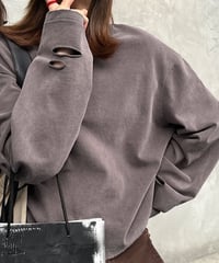 distressed pullover　FL2539
