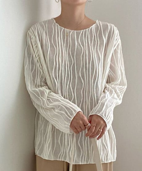 design sheer tops　FL2169