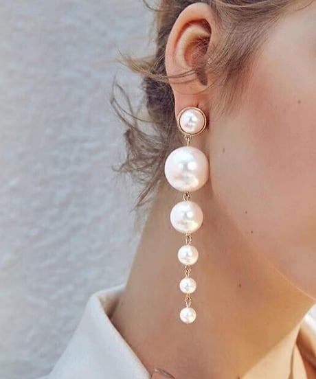 long 6-strand pearl piece　FL2948