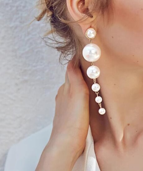 long 6-strand pearl piece　FL2948