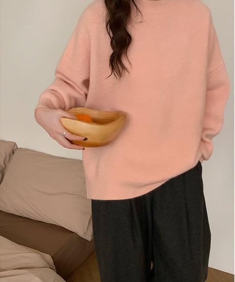knit sweater pullover /4color　FL2998