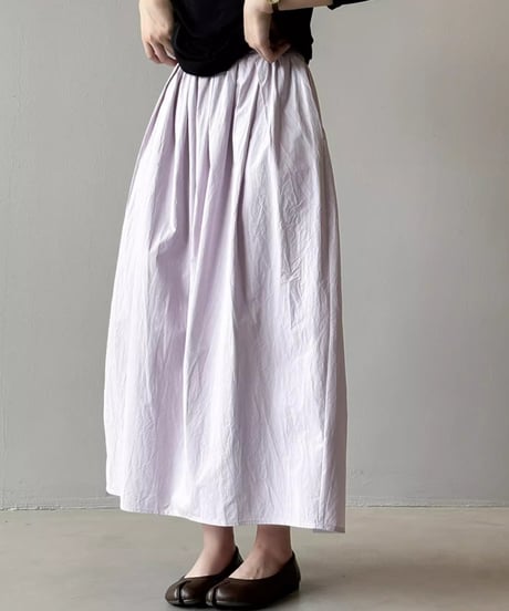 tucked gathered skirt /3color　FL2763