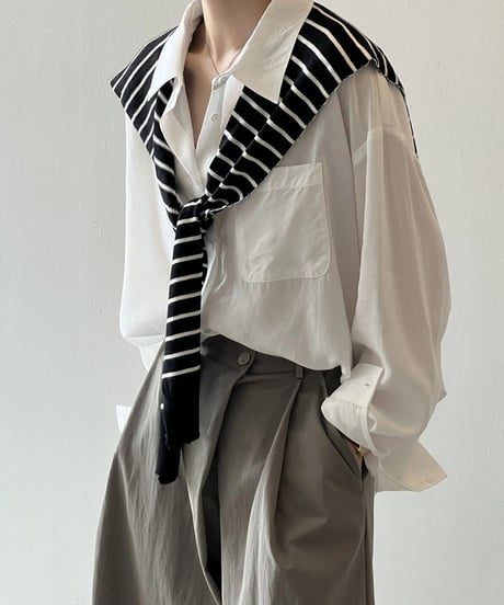 celebrity layered scarf /4color　FL2671