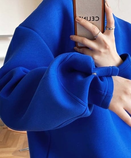 cuff button design sweat /3color　FL2620