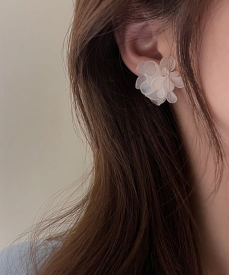 acrylic flower piercing　FL2174