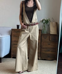 v-neck overalls /2color　FL3436