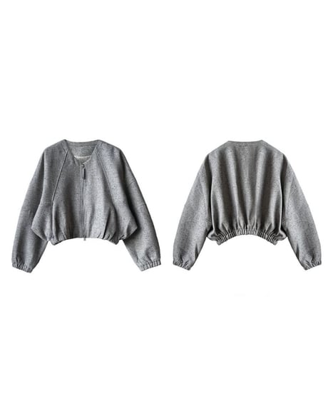casual short designed jacket　FL2958