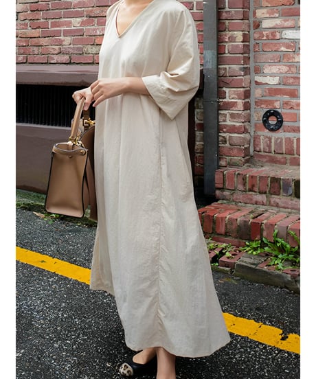 pullover relaxed dress /4color　FL2033
