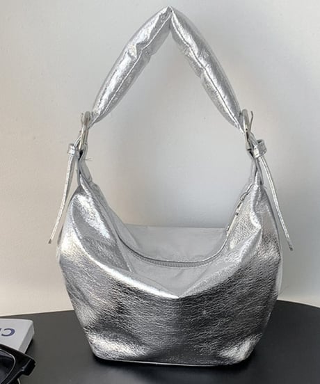 metallic handbag /3color　FL2323