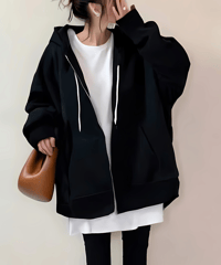 oversized zip hoodie  FL3474