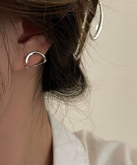 elegant wave ear cuff /2color　FL2365