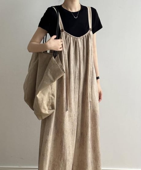 wide relax overall　FL2406