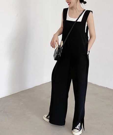 black salopette　FL2399