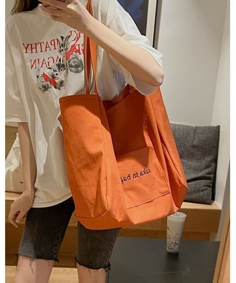 logo large tote bag　FL2273
