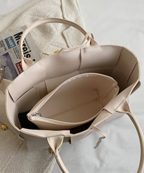 square parts tote bag /5color　FL2336